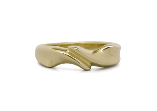 JW16 Dress Ring, Yellow Gold