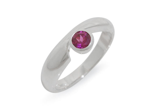 JW193 Gemstone Ring, Sterling Silver