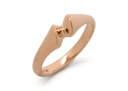 JW195 Dress Ring, Red Gold