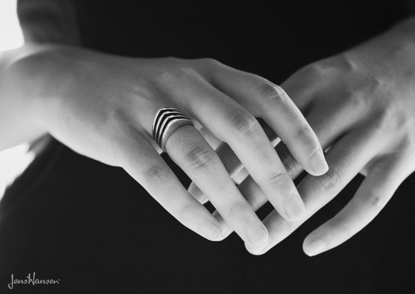 Original "Sydney Fin" Ring, Red Gold