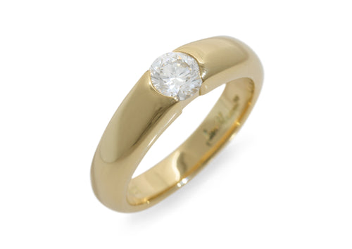 JW314 Diamond Engagement Ring, Yellow Gold