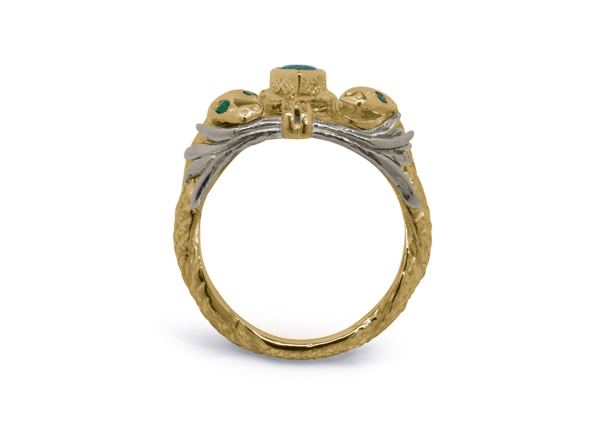 Our Ring for Viggo, Yellow & White Gold