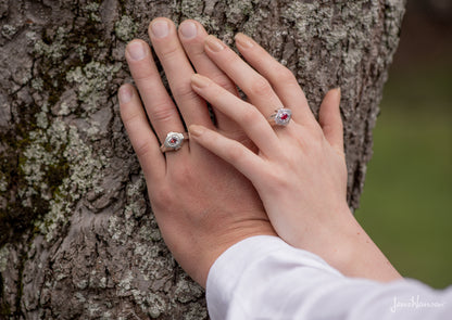 Our Ring for Sir Ian, Sterling Silver