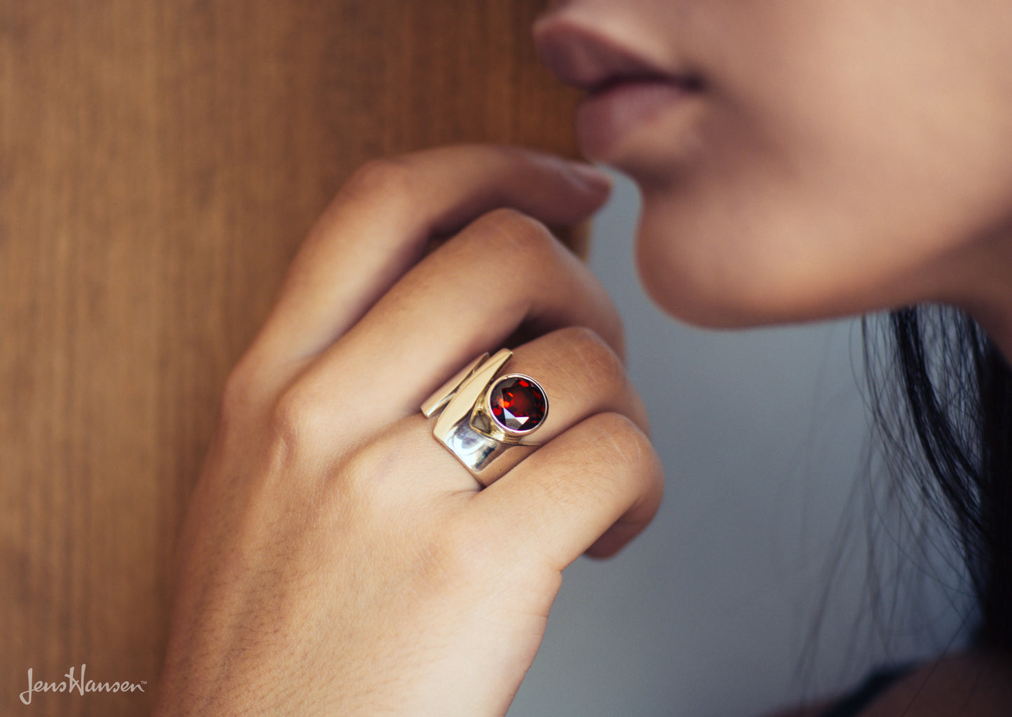 Signature Cocktail Ring, White Gold & Platinum