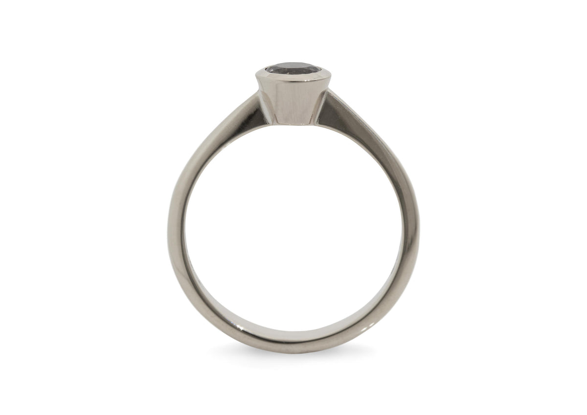 JW698 Gemstone Ring, White Gold & Platinum