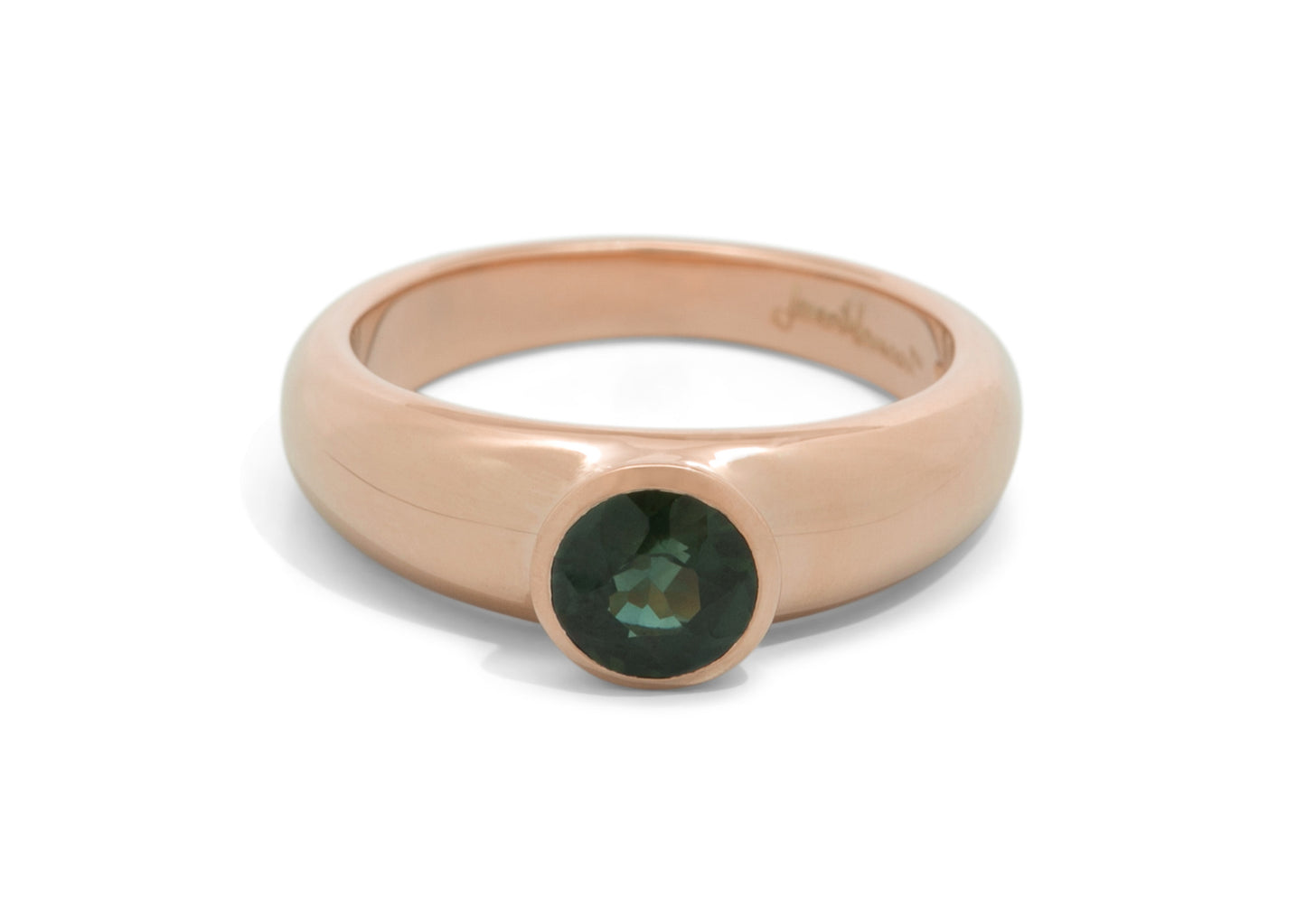 JW73 Gemstone Ring, Red Gold