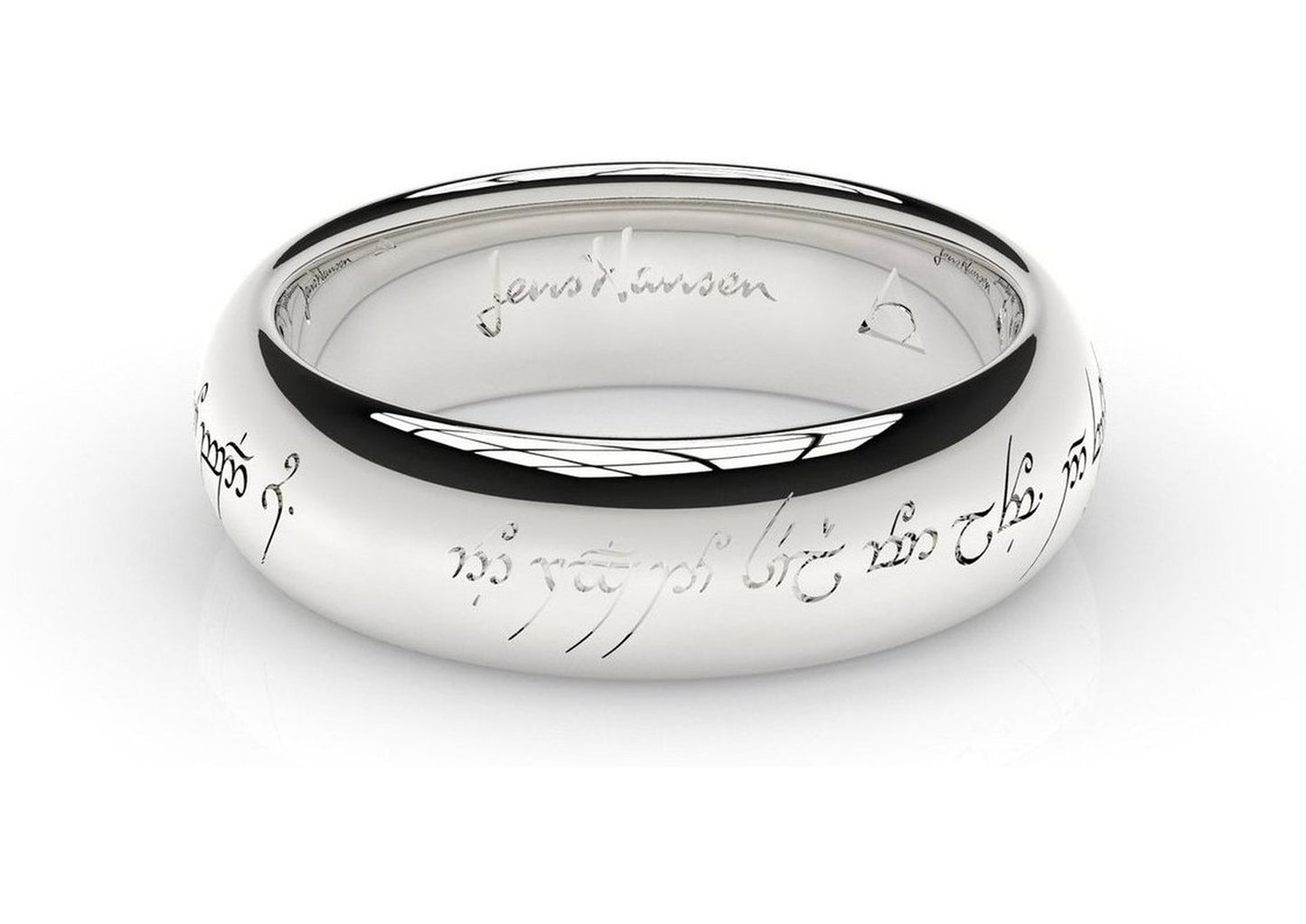 Little Elvish Love Ring White Gold, Platinum and Palladium   - Jens Hansen