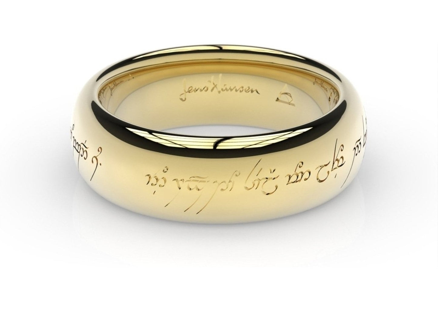 Elvish Love Ring Yellow Gold   - Jens Hansen