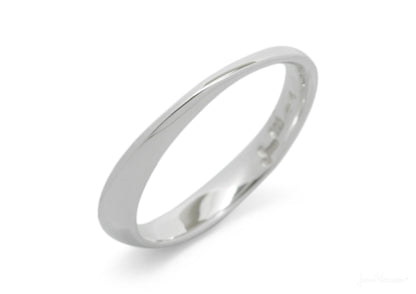 Möbius Twist Ring, Sterling Silver