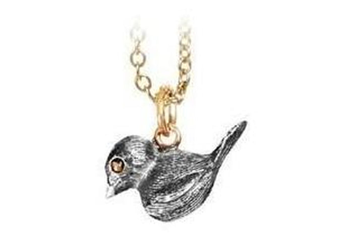 Silver Forest pendant in gold and silver-by-Ole Lynggaard-from official stockist-Jens Hansen
