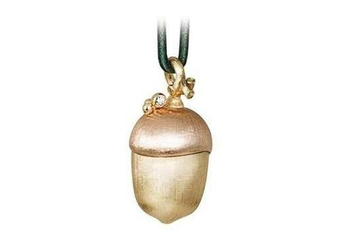 Golden Forest pendant in 18K yellow gold and diamonds TW.VS-by-Ole Lynggaard-from official stockist-Jens Hansen
