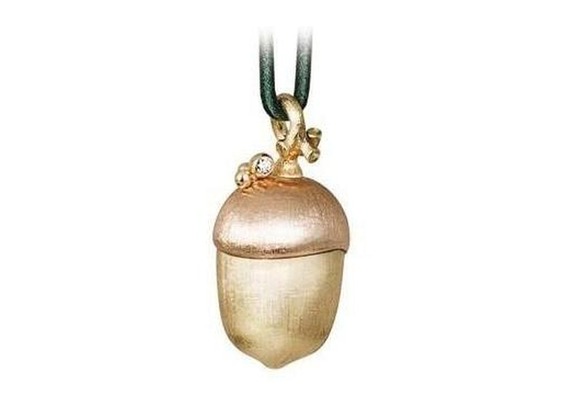 Golden Forest pendant in 18K yellow gold and diamonds TW.VS-by-Ole Lynggaard-from official stockist-Jens Hansen