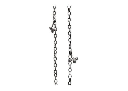 Lotus collier in Sterling silver-by-Ole Lynggaard-from official stockist-Jens Hansen