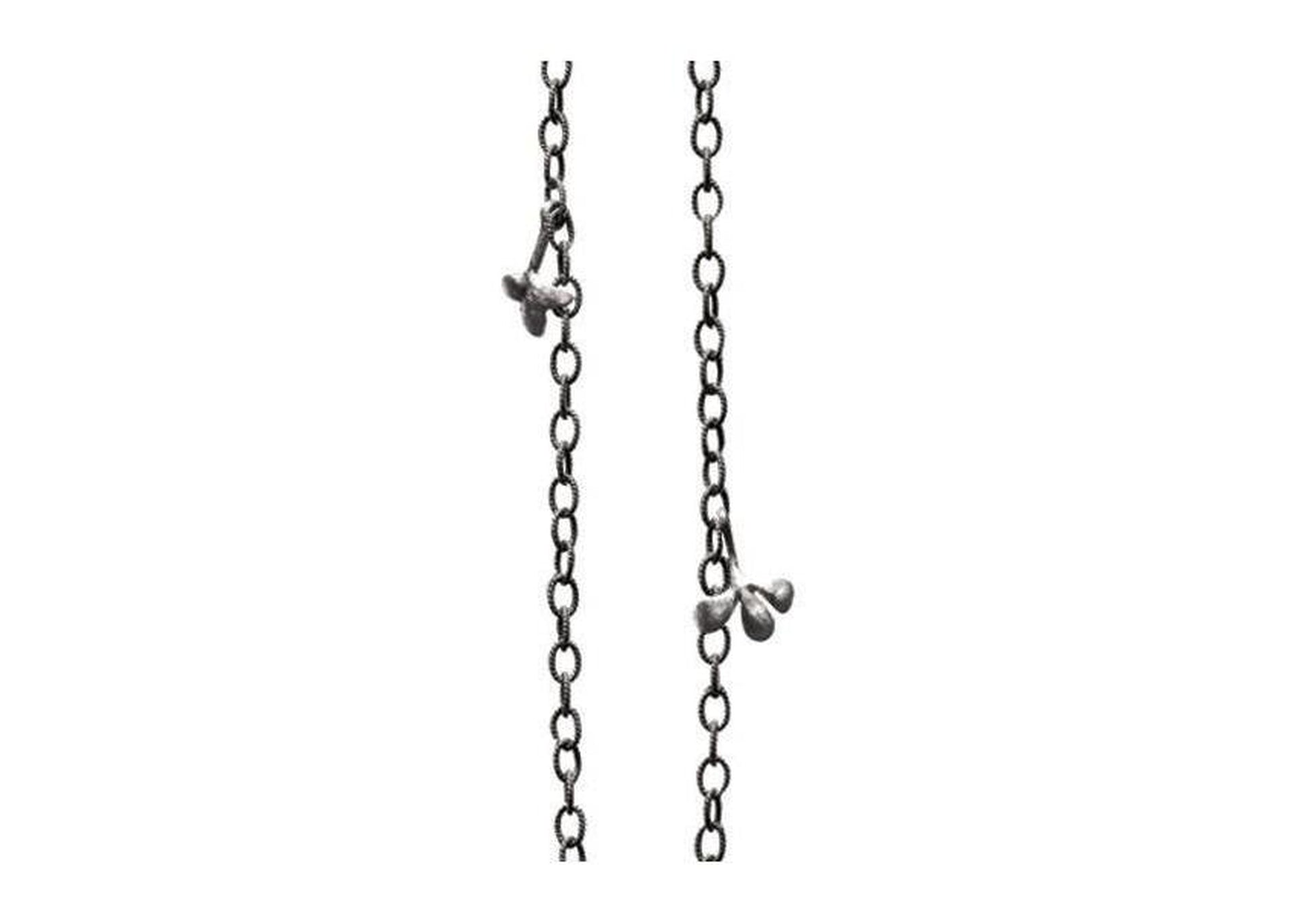 Lotus collier in Sterling silver-by-Ole Lynggaard-from official stockist-Jens Hansen