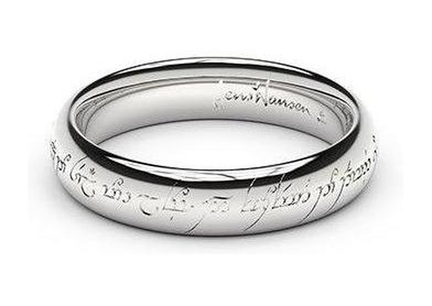 Petite Replica Ring - 3mm wide, 9ct White Gold