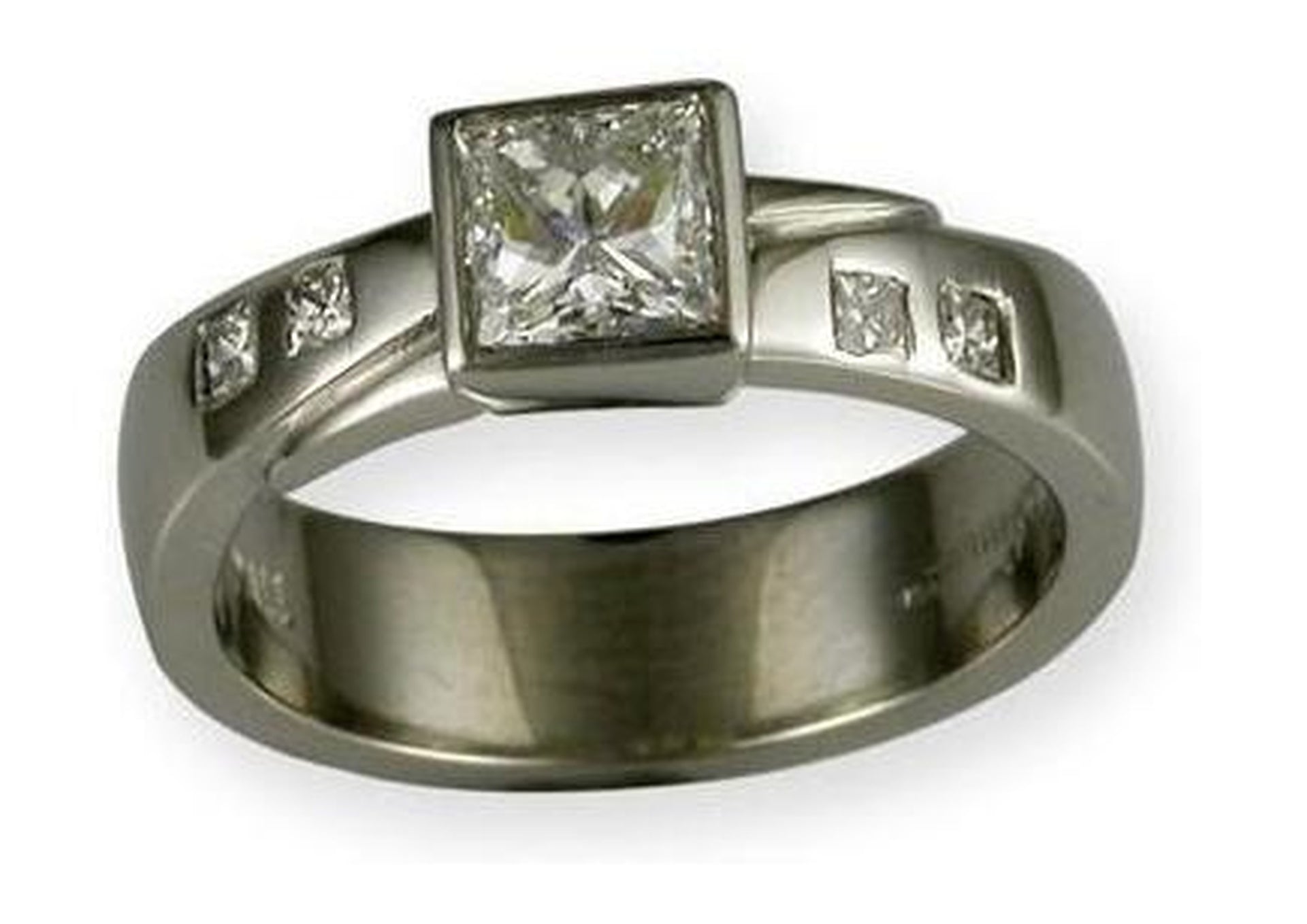 Palladium & Diamond Ring   - Jens Hansen