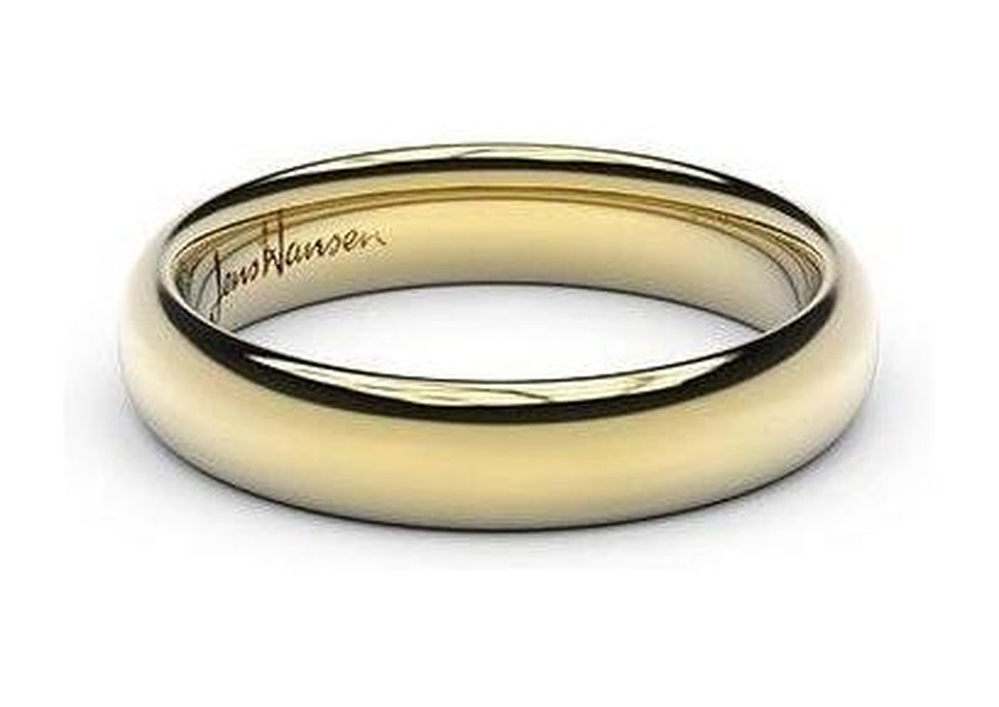 Petite Replica Ring - 4mm wide, 14ct Yellow Gold