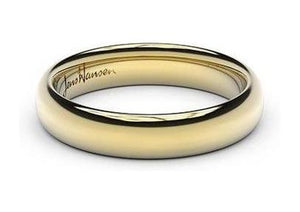 Petite Replica Ring - 4mm wide, 9ct Yellow Gold