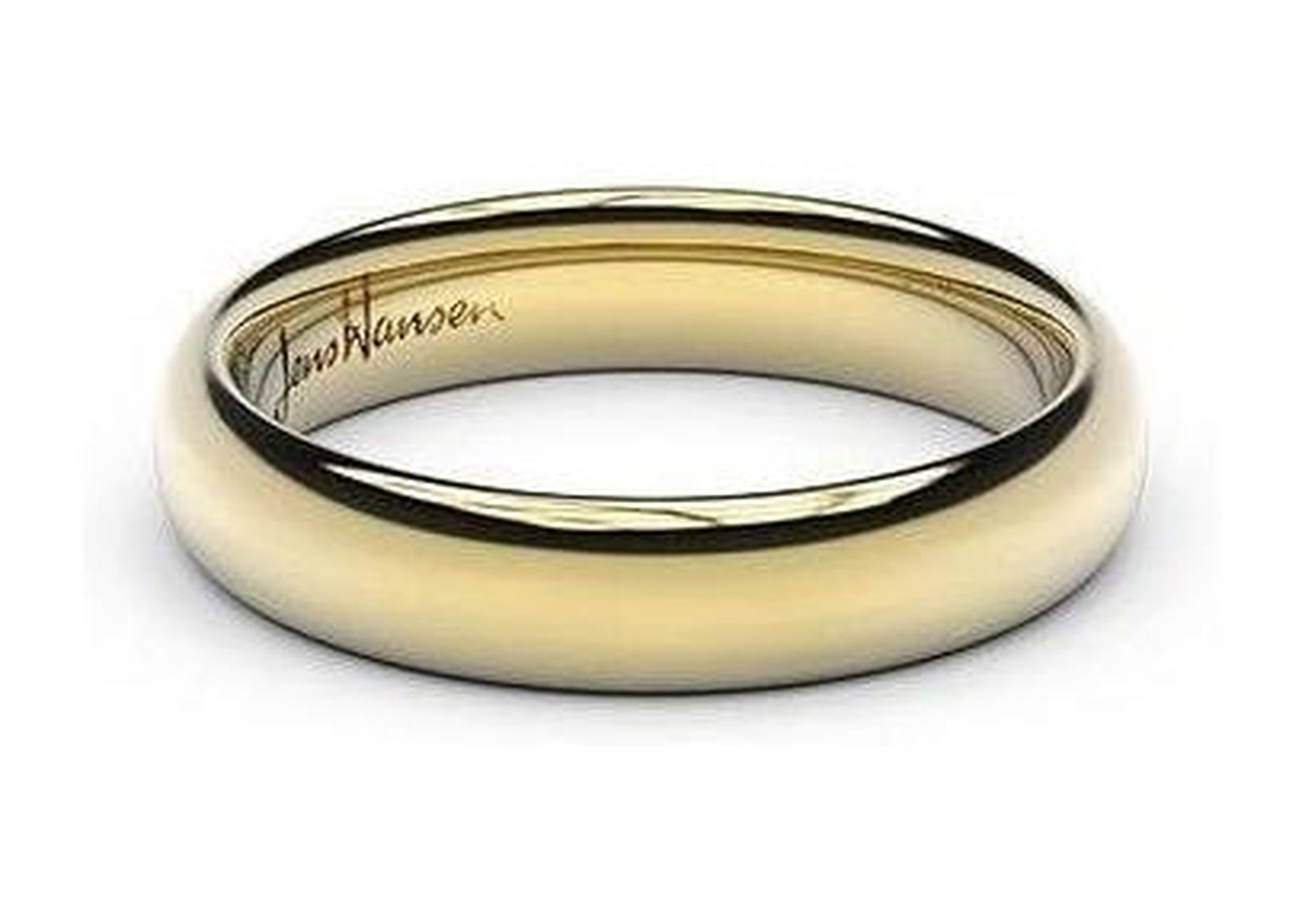 Petite Replica Ring - 4mm wide, 22ct Yellow Gold