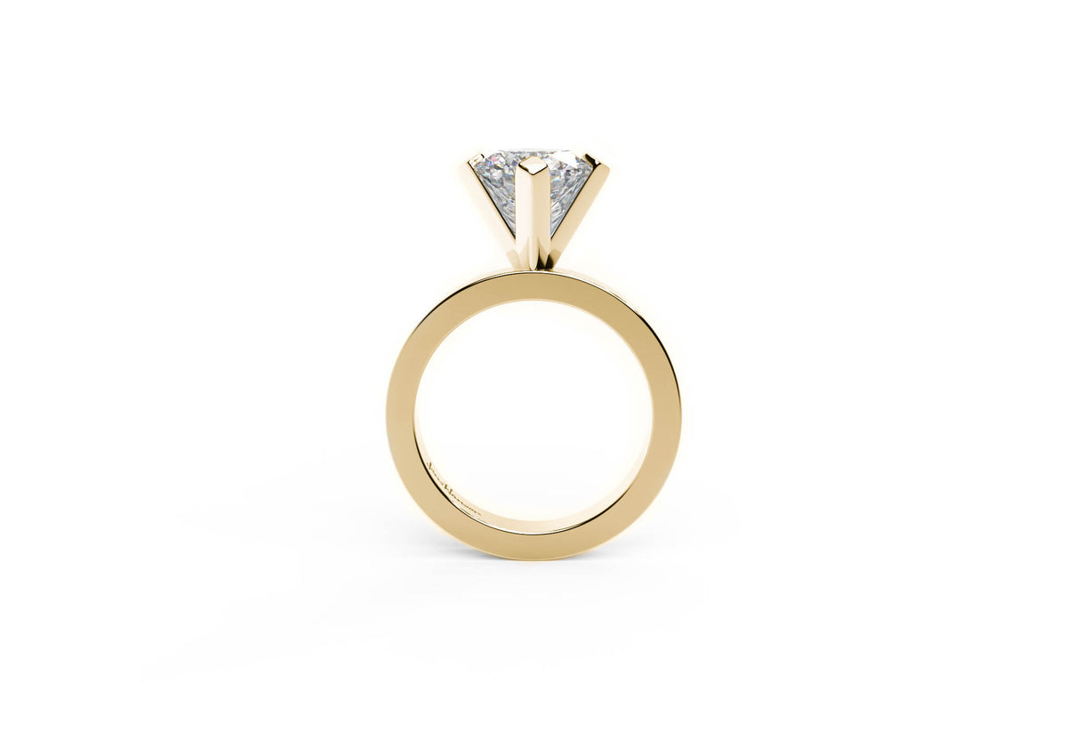 The Jens Hansen Solitaire, Yellow Gold