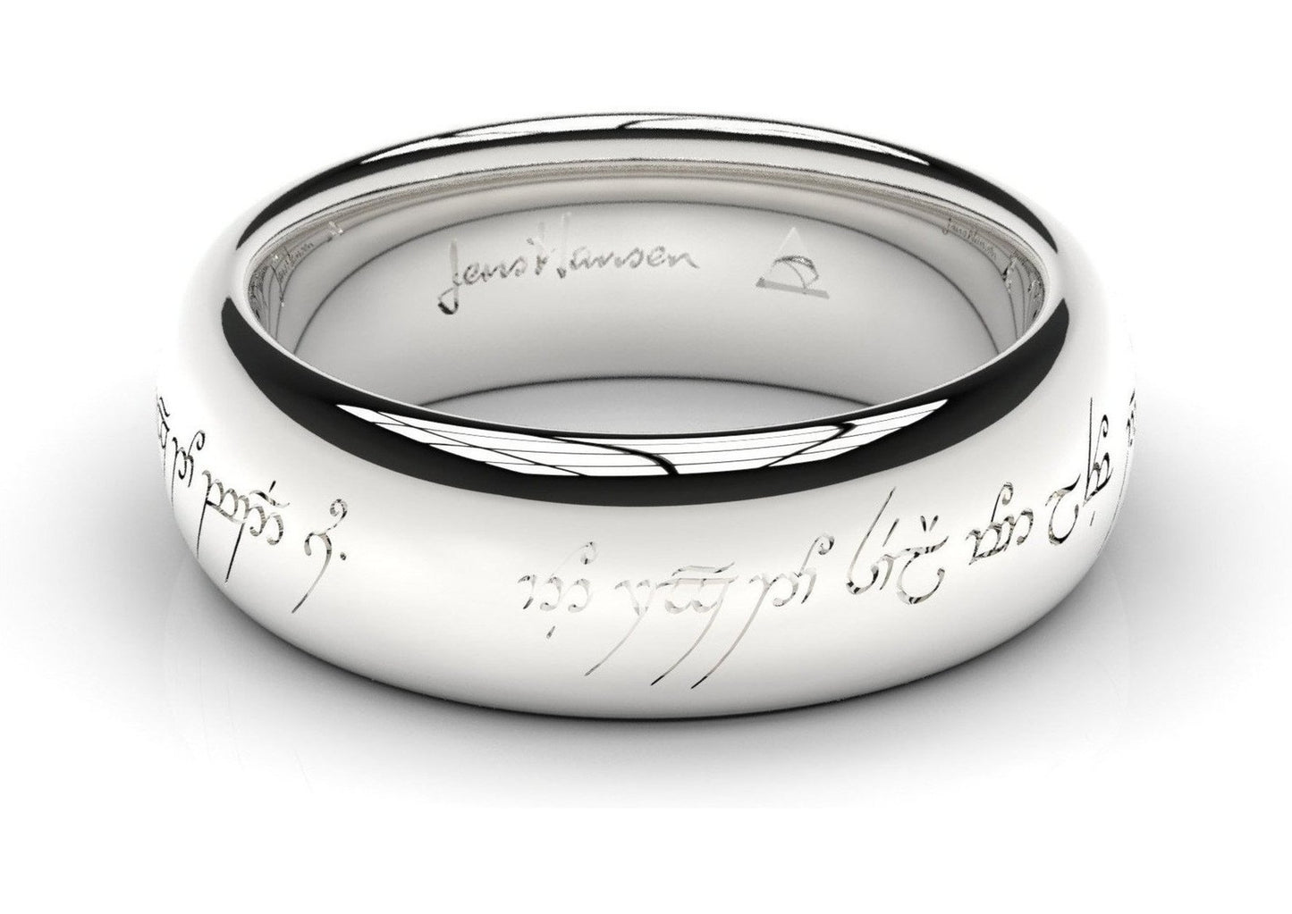 Elvish Love Ring White Gold, Palladium and Platinum  18ct White Gold - Jens Hansen